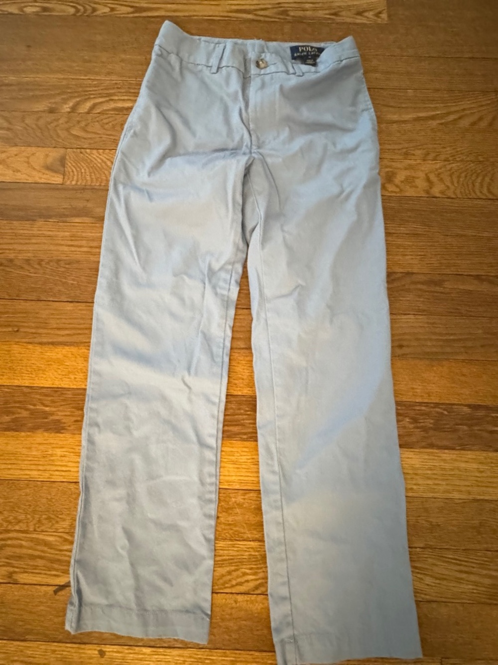 Size 10 blue polo chinos